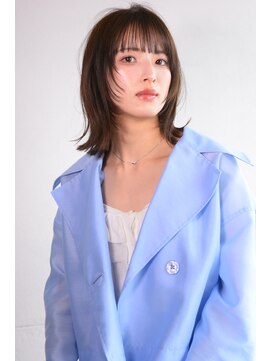 ドルセプラタ(Dulce plata) 20代30代40代前髪ありフェイスレイヤー透明感アッシュベージュ