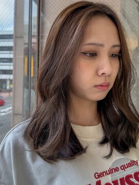 インプレッション(impression produced by LA’BO) 【札幌/impression佐藤】透明感アースカラー/ふんわりミディアム