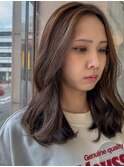 【札幌/impression佐藤】透明感アースカラー/ふんわりミディアム