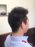 【メンズカットコース】シャンプー＋リンス＋シェービング＋眉毛カット込み