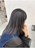 根元が伸びても気にならないエアータッチバレイヤージュ