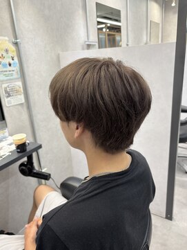 ヘアサロン ドットプラス 町田店(dot. plus) くびれヘア/アプリコットオレンジ/ハイライトカラー/町田