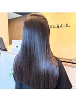 イーラヘアー(ERA HAIR)&nbsp;つやんつやんな髪質改善ストレート×透明感カラーピンクブラウン