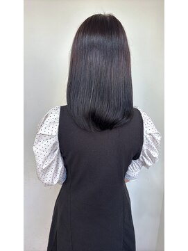 オーガスト ヘア ネイル(AUGUST hair nail) ダークグレージュ/横浜/地毛風透明感カラー
