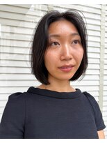 ロライマ 中目黒(roraima)&nbsp;大人ボブ/ミディアム/くせ毛/センターパート/癖毛