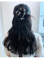 アッシュ 下北沢店(Ash) ハーフウェーブカチモリアレンジ