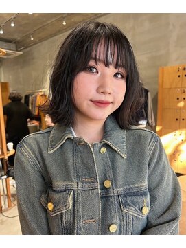 ヨロヘアー(YOLO hair) 外ハネボブ/前髪