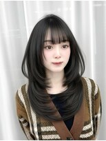 アマトウキョウスマートサロン(AMA TOKYO×Smart Salon)&nbsp;韓国スタイル/ナチュラルくびれヘア_くびれ巻き_レイヤーカット
