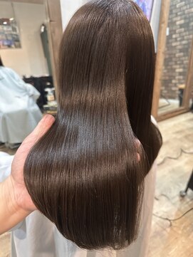 グロウ(GLOW) ケアカラー×アッシュベージュ