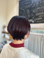 リエットヘア(Lie et.hair)&nbsp;洗練ショートボブ×透け感カラー｜西尾市