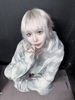 インク 渋谷(INK.)&nbsp;ミルクティーブロンドニュアンスウルフワンホンレイヤー渋谷