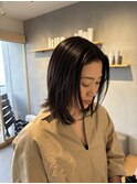 肩ラインボブ