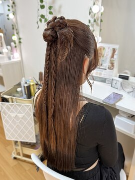 ジェキータ 京都駅前店(GEKITA) カチモリハーフアップ【京都/ヘアセット/着付け/ヘアメイク】