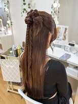 ジェキータ 京都駅前店(GEKITA) カチモリハーフアップ【京都/ヘアセット/着付け/ヘアメイク】