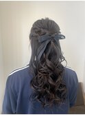 シンプルで上品☆結婚式お呼ばれヘア