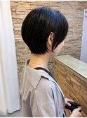 大人ショートボブ