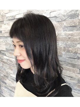 エアープロデュース(AIRE produce) ナチュラル暗髪ヘア