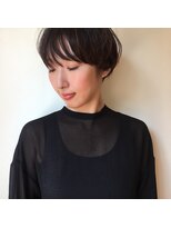 リル(Lilu)&nbsp;Lilu2017/048 黒髪×マッシュ×大人ショート