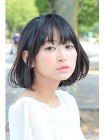 ブークル(boucle)&nbsp;クセを生かした切りっぱなしボブ