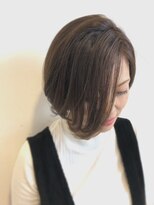 アルト ヘアー(arT hair)&nbsp;肌なじみの良いカーキグレージュ×大人ボブ