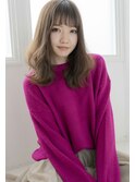 【uta*(ウタ)京橋】春ヘア×とろみベージュ×大人かわいい