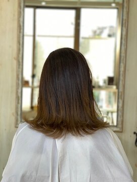 ヘアー メロディー(hair MELODY) グレージュ系ミディアム