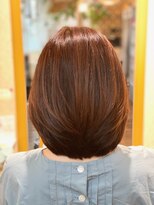 ヘアー リーフ(Hair Leaf) レイヤーボブスタイル♪