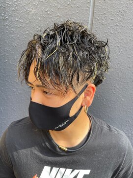 ラボー ノースプラザ店(LA'BO) ハイライトパーマ