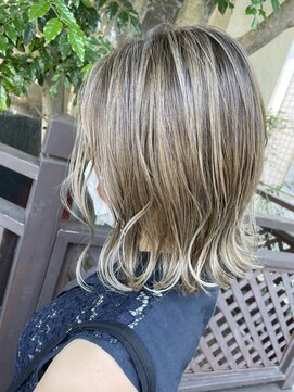 アヴァンス 北花田店(AVANCE) モカグレージュ×ゆるふわロブ