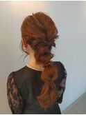 ヘアセット/ヘアアレンジ/あみおろし