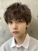 ディバイン 船橋店(divine)&nbsp;無造作メンズマッシュパーマニュアンスパーマスパイラルパーマ