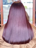 ビーポッシュ ジャスパー店(Be Posh)&nbsp;20代30代40代髪質改善カラーラベンダーブラウン艶感ストレート
