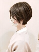 モリオ フロム ロンドン 成増店&nbsp;【morio成増/一戸】丸みショート　アッシュカラー