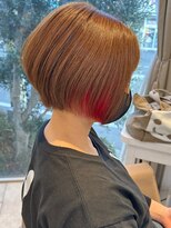 ジョイス(JOYCE) ショートボブ/丸みボブ/インナーカラー/イヤリングカラー