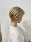 大人可愛いショートボブ
