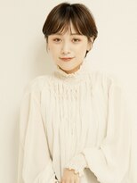 オンク 新宿(onk)&nbsp;黒髪/グレーベージュ/レイヤーロング/前髪パーマ[新宿駅]