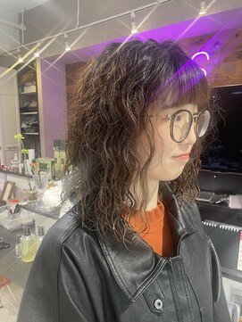 バイブス バイ ケンジ(vibes by KENJE) 伸ばしかけにバッチリパーマ