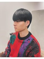 キュエム(Cuem)&nbsp;【Cuem菅原】韓国風メンズパーマダウンパーマシースルーバング