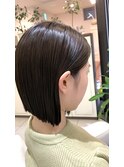 ［eltres］切りっぱなし艶髪ボブ