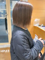 バブ バイネオリーブ(Bab by neolive)&nbsp;ナチュラルベージュハイライト☆切りっぱなしボブ