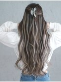 ハイライトショートヘアレイヤーカットダブルカラー