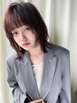 ノラジャーニー(NORA Journey)&nbsp;【佐藤諒】顔周りカット顔周りレイヤーカット前髪カットウルフ