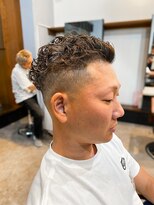 アイリーヘアデザイン(IRIE HAIR DESIGN)&nbsp;【IRIE HAIR赤坂】極道パーマ×刈り上げ×メンズカット