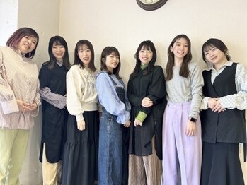 ドット ヘアー(dot.hair)の写真/【キッズスペースあり】女性だから分かる、伝わる♪丁寧で穏やかなスタイリストさん揃いの頼れるサロン◎