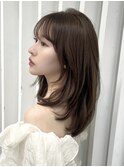 【川角綾花】20代30代40代◎小顔レイヤースタイル
