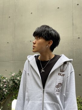 メルシー トータル ブランディング サロン(merci TOTAL BRANDING SALON) メンズ マッシュ×スパイラルパーマ