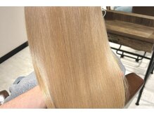 【重ねたブリーチ毛でもツヤ髪】何度もブリーチをしてキレイな髪の毛を諦めた方必見！