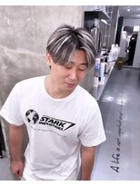 メンズサロン キング 梅田店(Men’s salon K!ng)&nbsp;波巻きツイストスパイラルパーマ/フェザーパーマ/眉毛