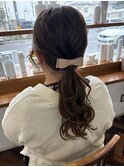 シンプルヘアセット