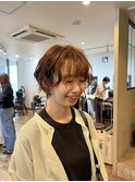 白井ショートパーマ1